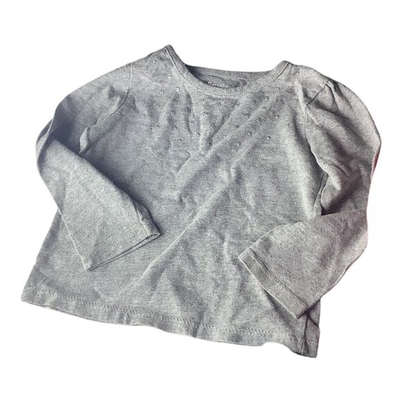 Lot Of 3 Garanimals Multicolor Shirts & Elastic Waist Blue Jeans Baby Girl 18M - Picture 5 of 16